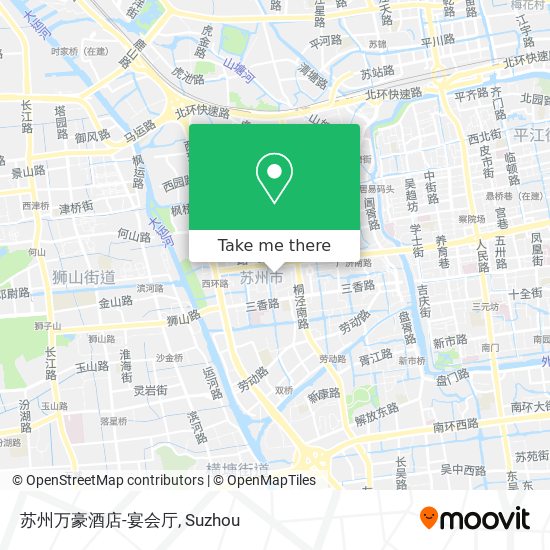 苏州万豪酒店-宴会厅 map