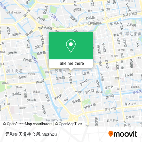 元和春天养生会所 map