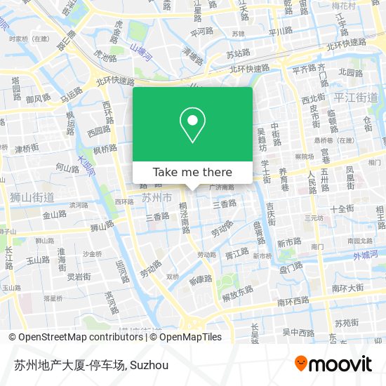 苏州地产大厦-停车场 map