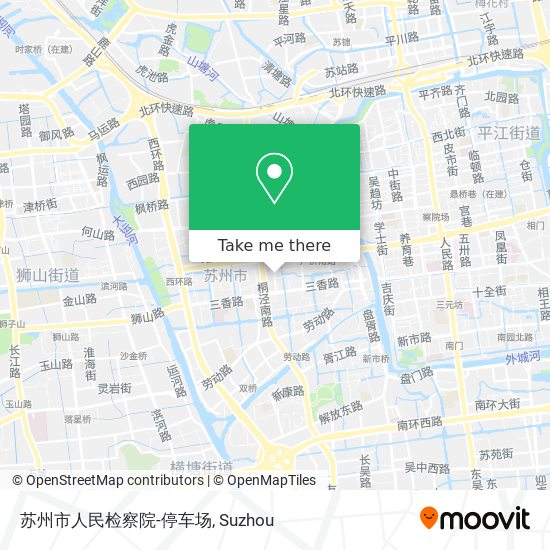 苏州市人民检察院-停车场 map