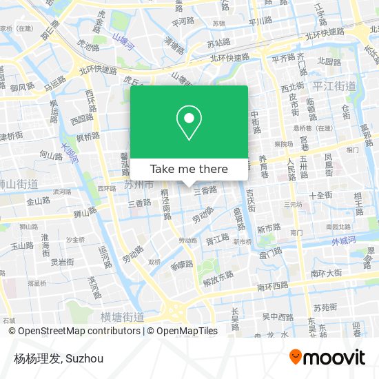 杨杨理发 map