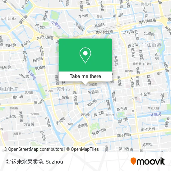 好运来水果卖场 map