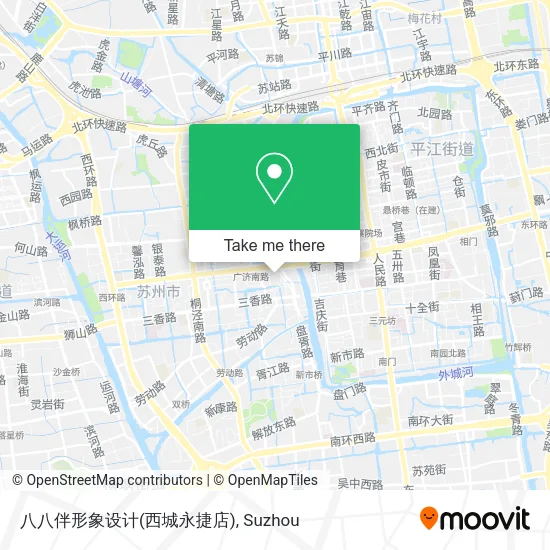 八八伴形象设计(西城永捷店) map