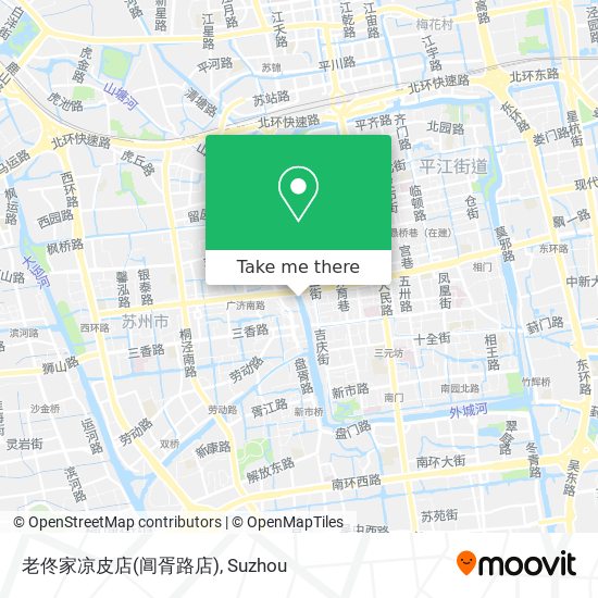 老佟家凉皮店(阊胥路店) map