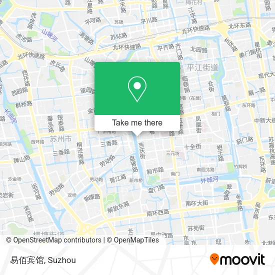 易佰宾馆 map