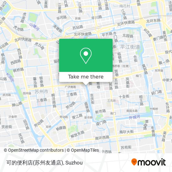 可的便利店(苏州友通店) map