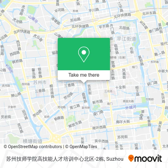 苏州技师学院高技能人才培训中心北区-2栋 map