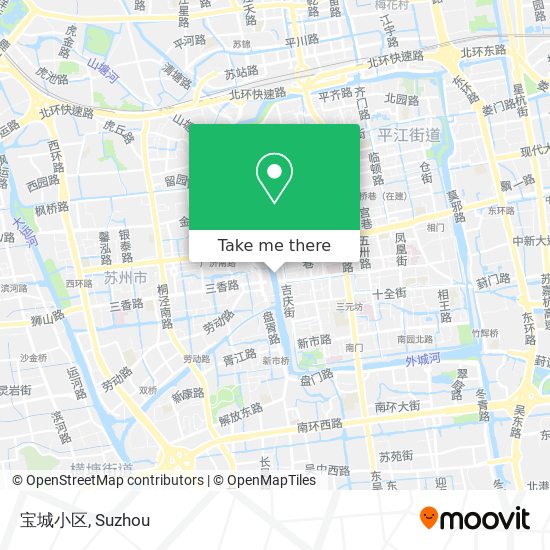 宝城小区 map