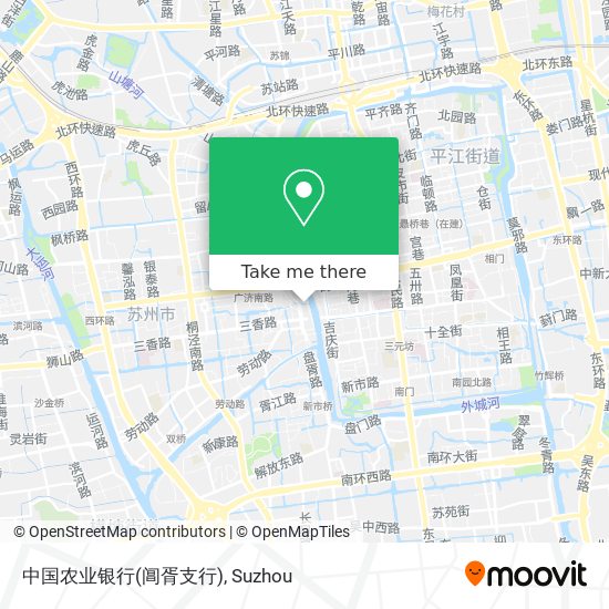 中国农业银行(阊胥支行) map