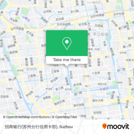 招商银行(苏州分行信用卡部) map