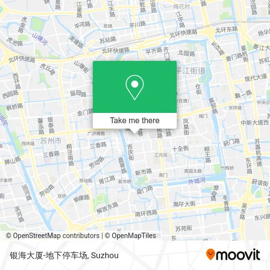 银海大厦-地下停车场 map