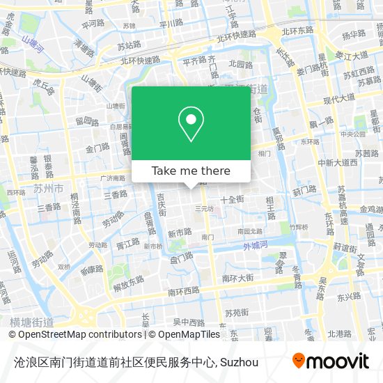沧浪区南门街道道前社区便民服务中心 map