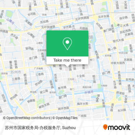 苏州市国家税务局-办税服务厅 map