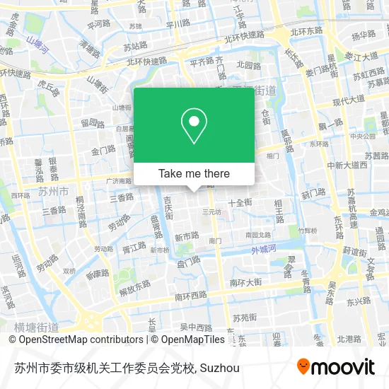 苏州市委市级机关工作委员会党校 map