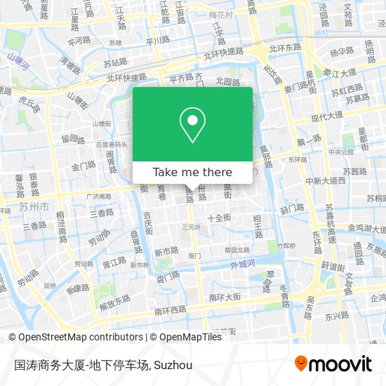 国涛商务大厦-地下停车场 map