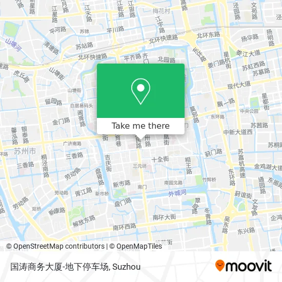 国涛商务大厦-地下停车场 map