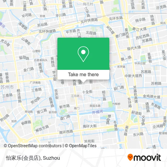 怡家乐(会员店) map