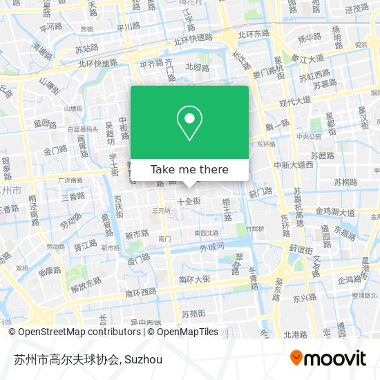 苏州市高尔夫球协会 map