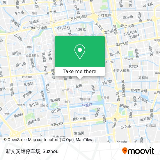 新文宾馆停车场 map