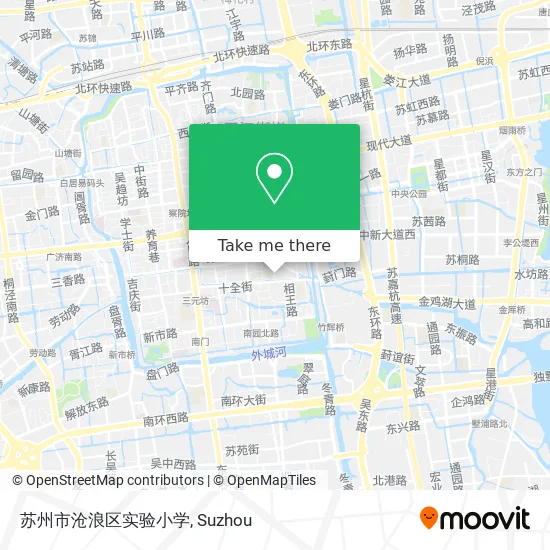 苏州市沧浪区实验小学 map