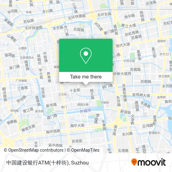中国建设银行ATM(十梓街) map
