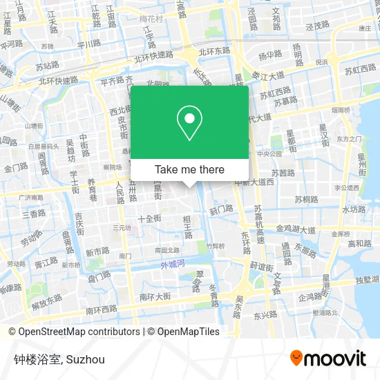 钟楼浴室 map