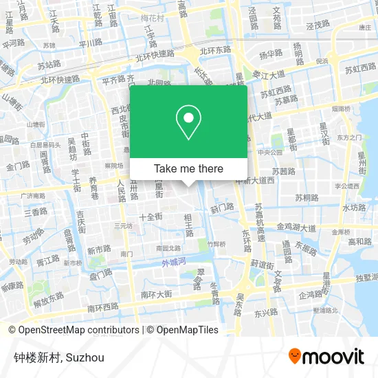 钟楼新村 map