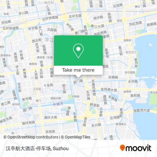 汉亭舫大酒店-停车场 map