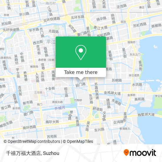 千禧万福大酒店 map