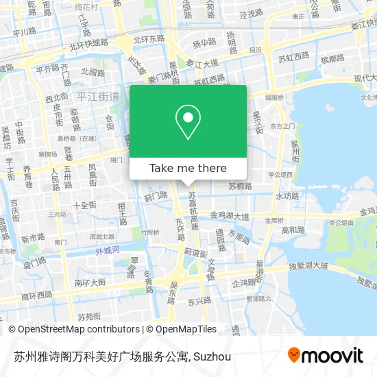 苏州雅诗阁万科美好广场服务公寓 map