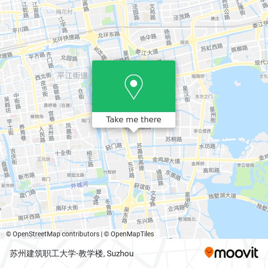 苏州建筑职工大学-教学楼 map