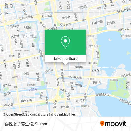 喜悦女子养生馆 map