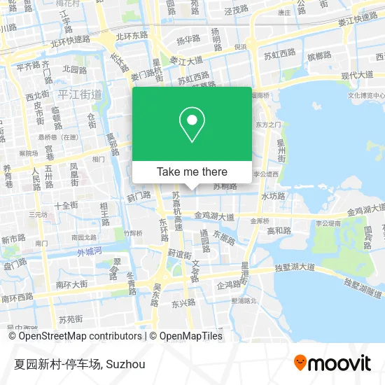 夏园新村-停车场 map