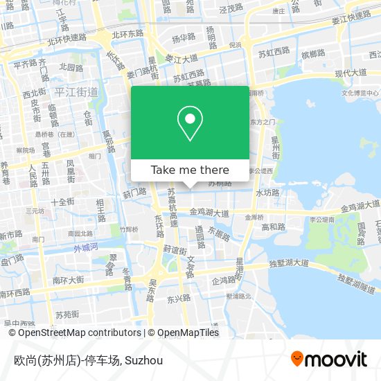 欧尚(苏州店)-停车场 map