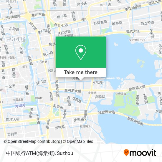 中国银行ATM(海棠街) map