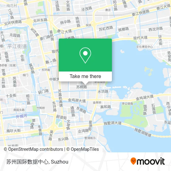 苏州国际数据中心 map