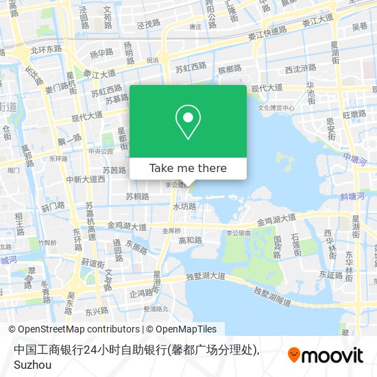 中国工商银行24小时自助银行(馨都广场分理处) map