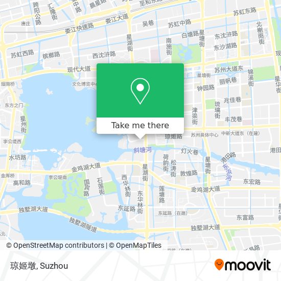 琼姬墩 map