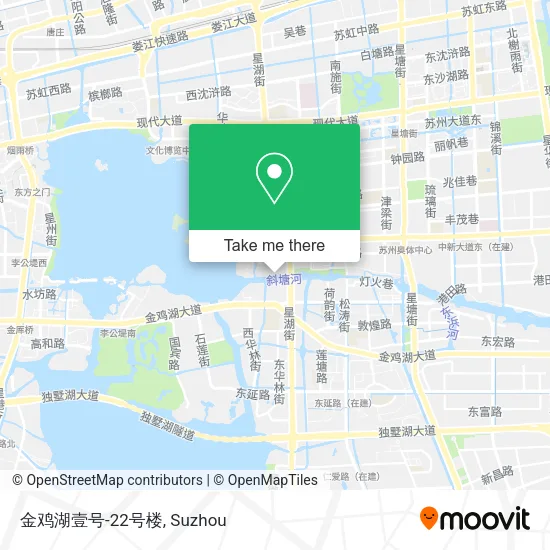 金鸡湖壹号-22号楼 map