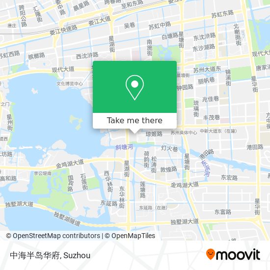 中海半岛华府 map