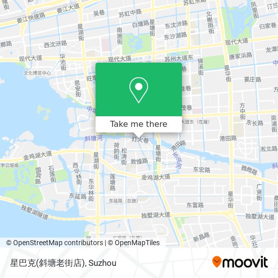 星巴克(斜塘老街店) map