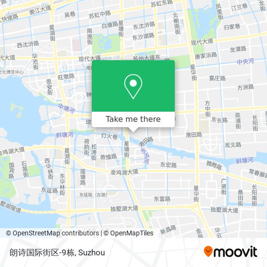 朗诗国际街区-9栋 map