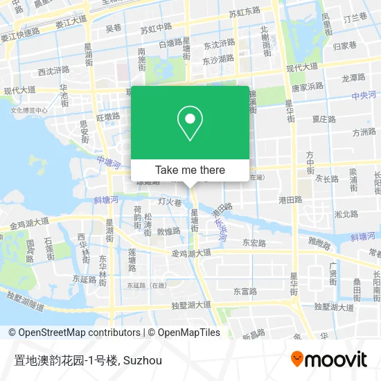 置地澳韵花园-1号楼 map