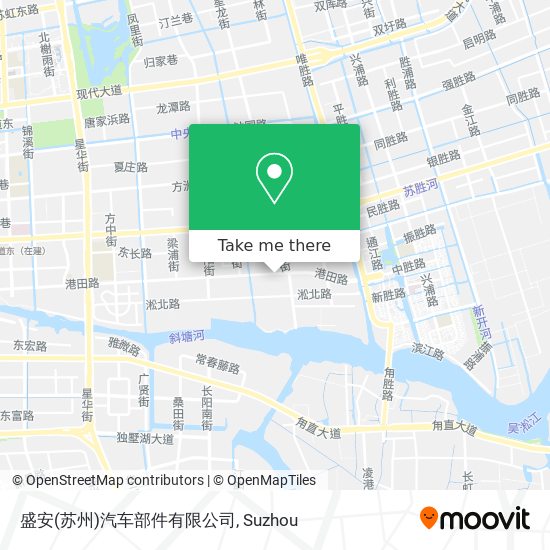 盛安(苏州)汽车部件有限公司 map