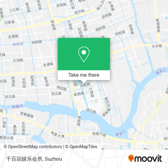千百回娱乐会所 map