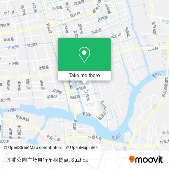 胜浦公园广场自行车租赁点 map