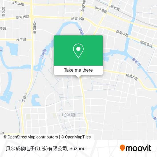 贝尔威勒电子(江苏)有限公司 map