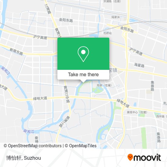 博怡轩 map