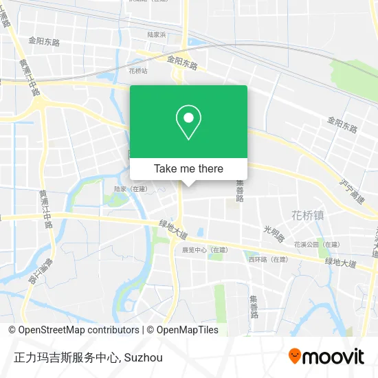 正力玛吉斯服务中心 map
