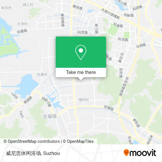 威尼思休闲浴场 map